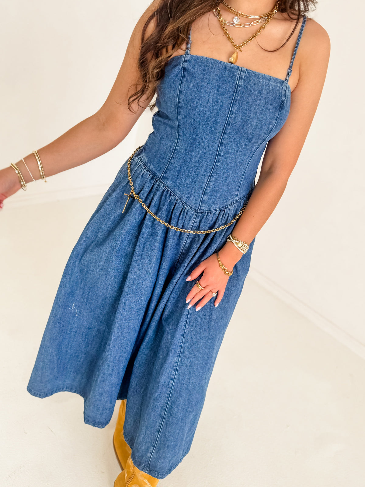 Dailee Denim Dress