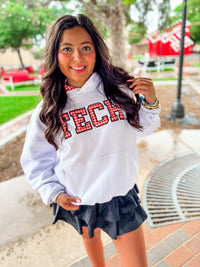 Texas Tech Gingham Hoodie