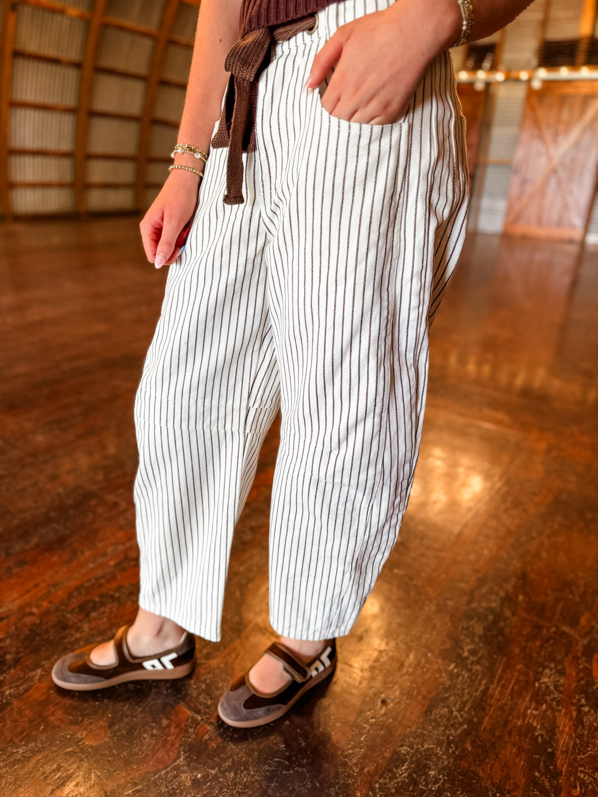 Izabel Stripe Jeans