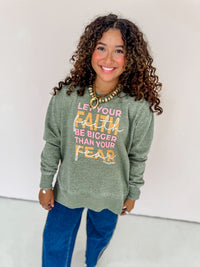Let Your Faith Pullover