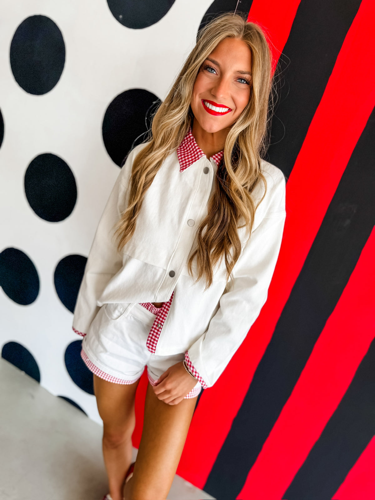 Gingham Girl Shorts