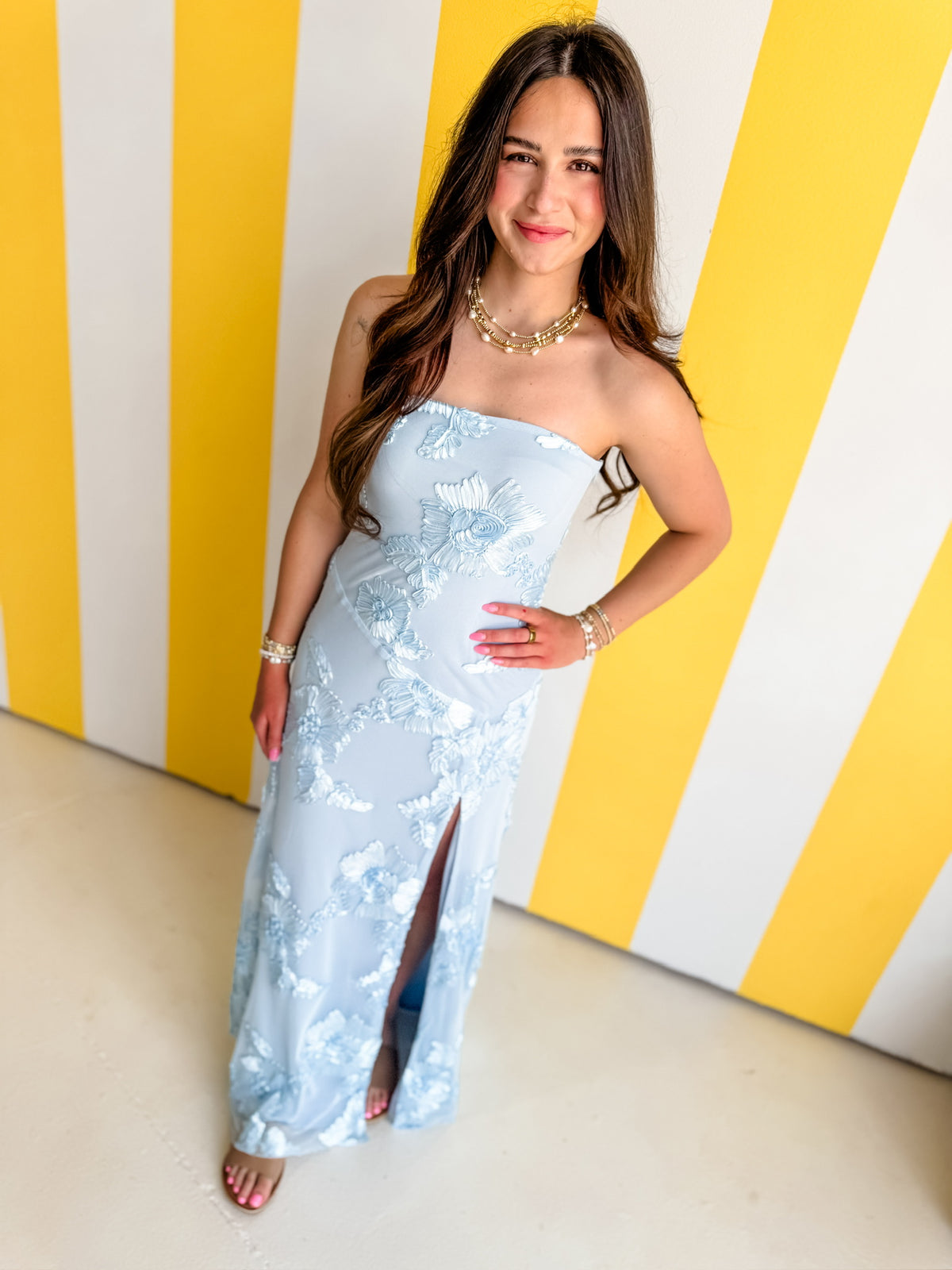 Strapless Sorority Dress