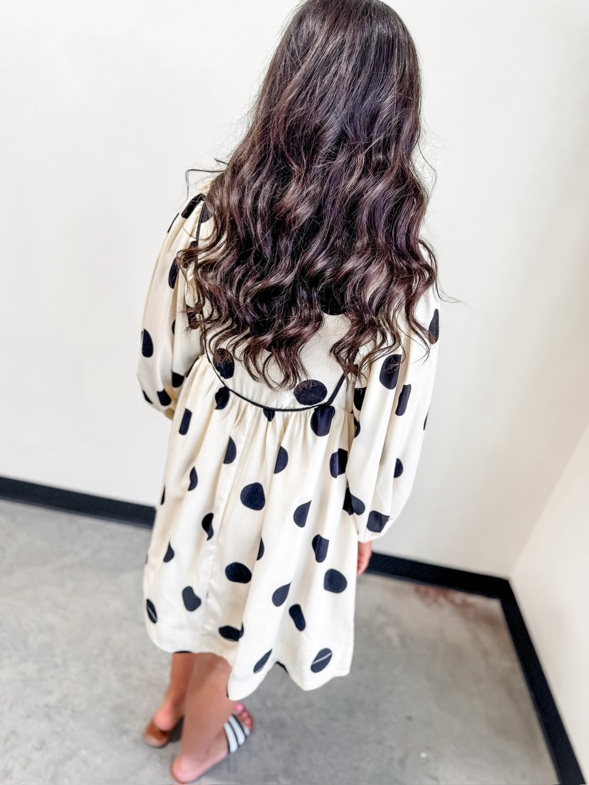 Stephanie Dot Dress