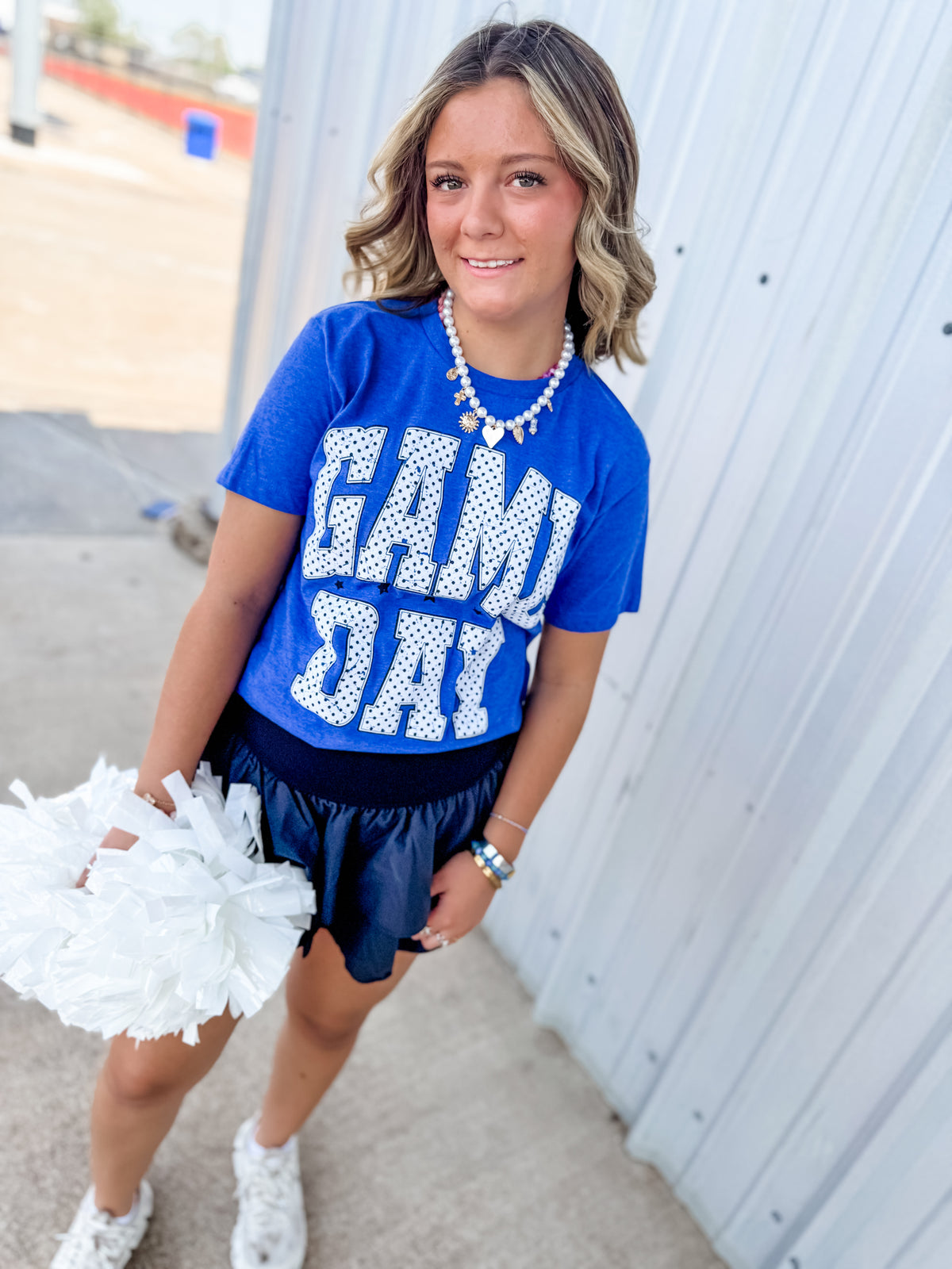Polka Dot Gameday Tee