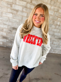 Wreck 'Em Mock neck Sweater
