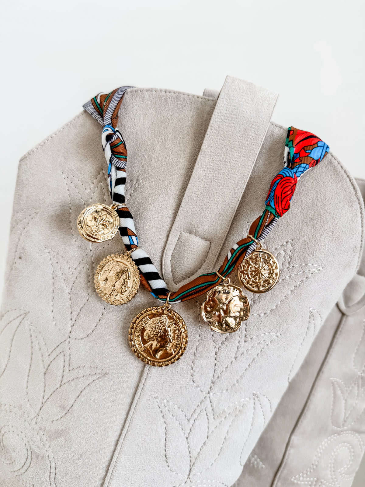 MB Charm Necklace