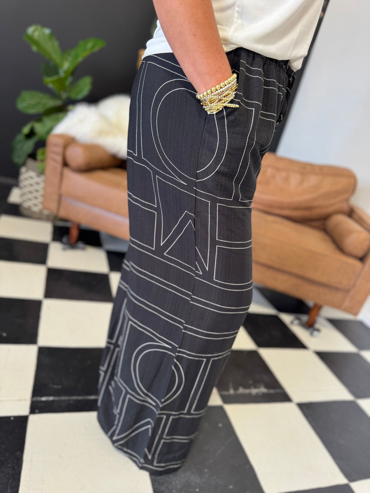 Mod Linen Pants