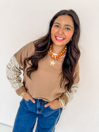 Day Off Pullover Cheetah