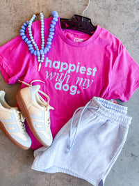 Happiest With My Dog Tee