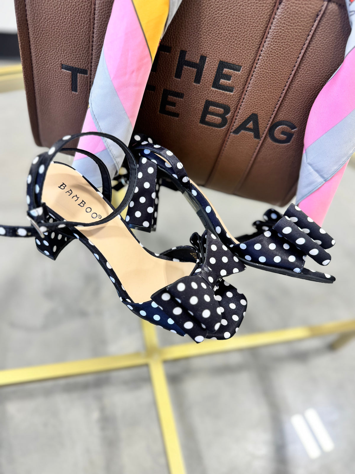 The Everlasting polka dot heels