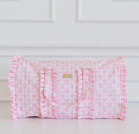 Nylon Ruffled Weekender