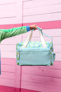 Duffle Bag - Watercolor (Blue/Green