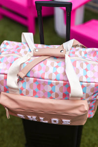 Duffle Bag - Nashville (Pink/Tan)