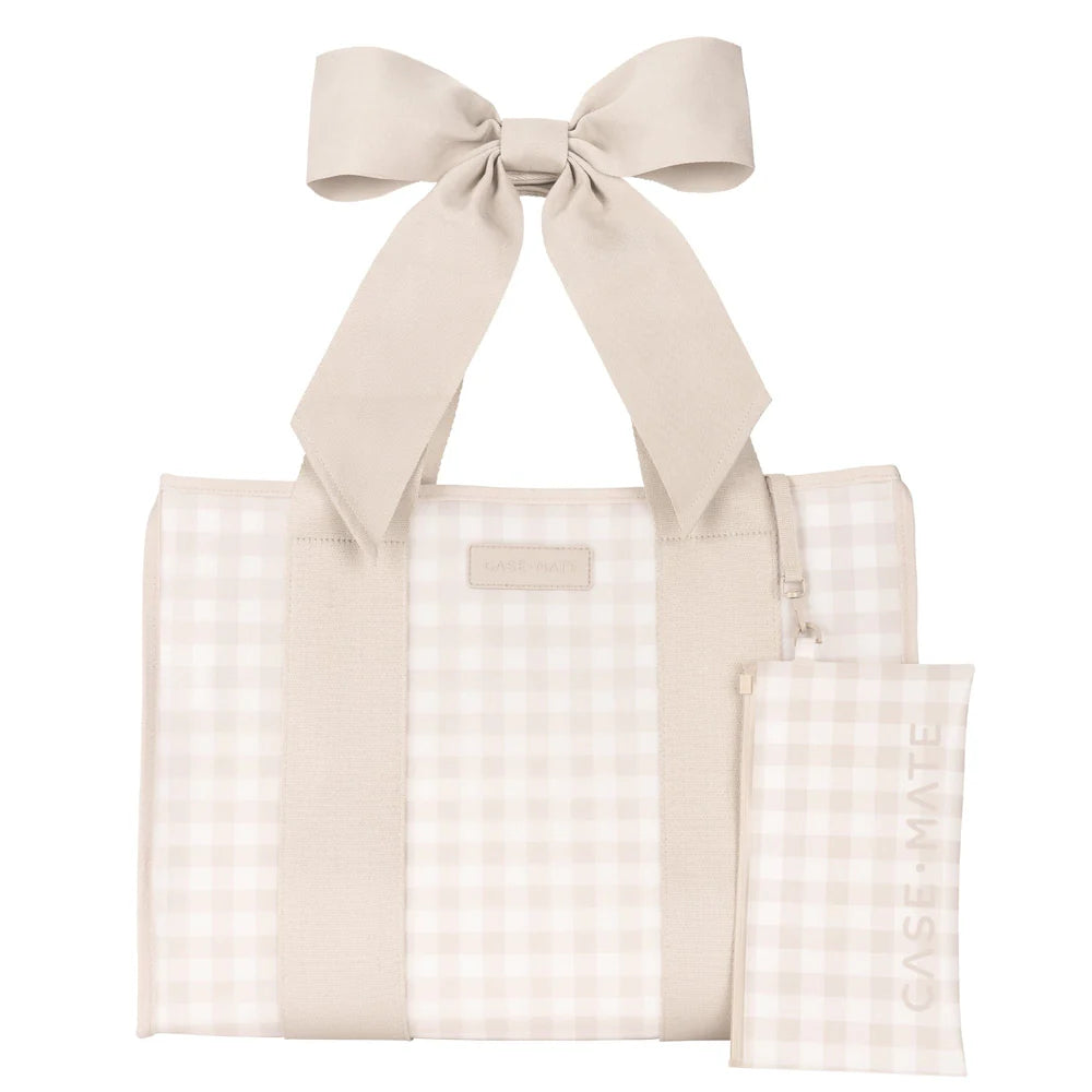 Gingham Case-Mate Tote
