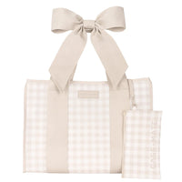 Gingham Case-Mate Tote
