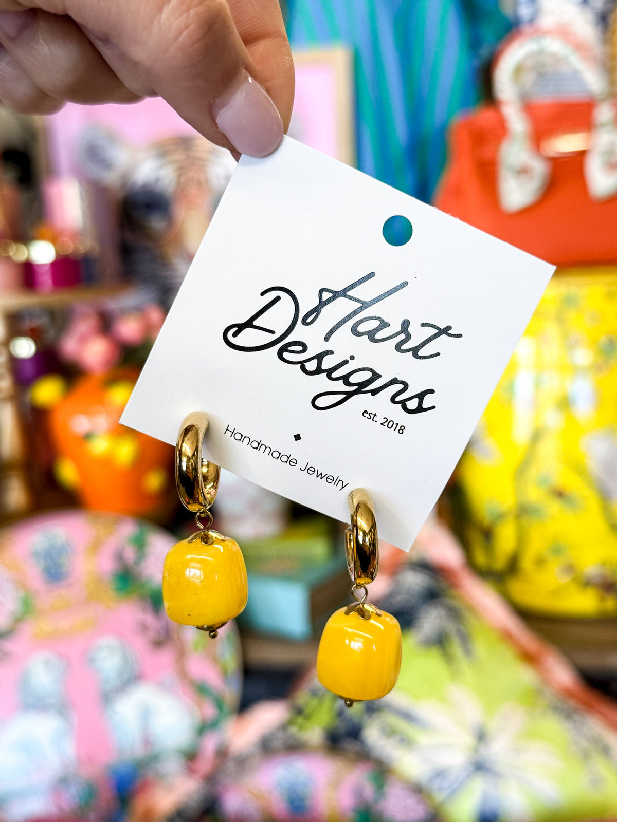 Beaded Dangle Earrings