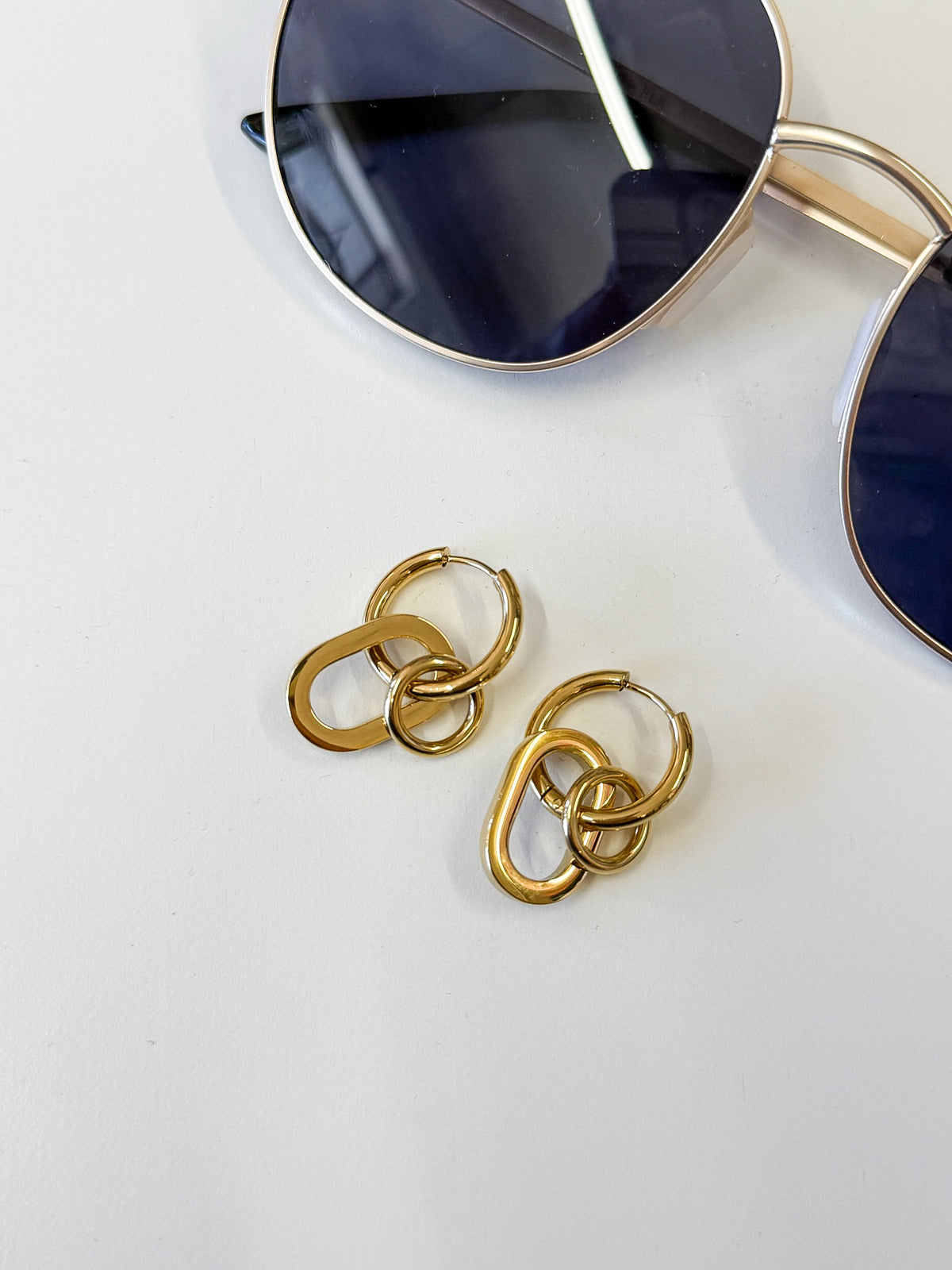 Dangle Gold Huggies