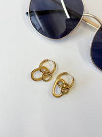 Dangle Gold Huggies