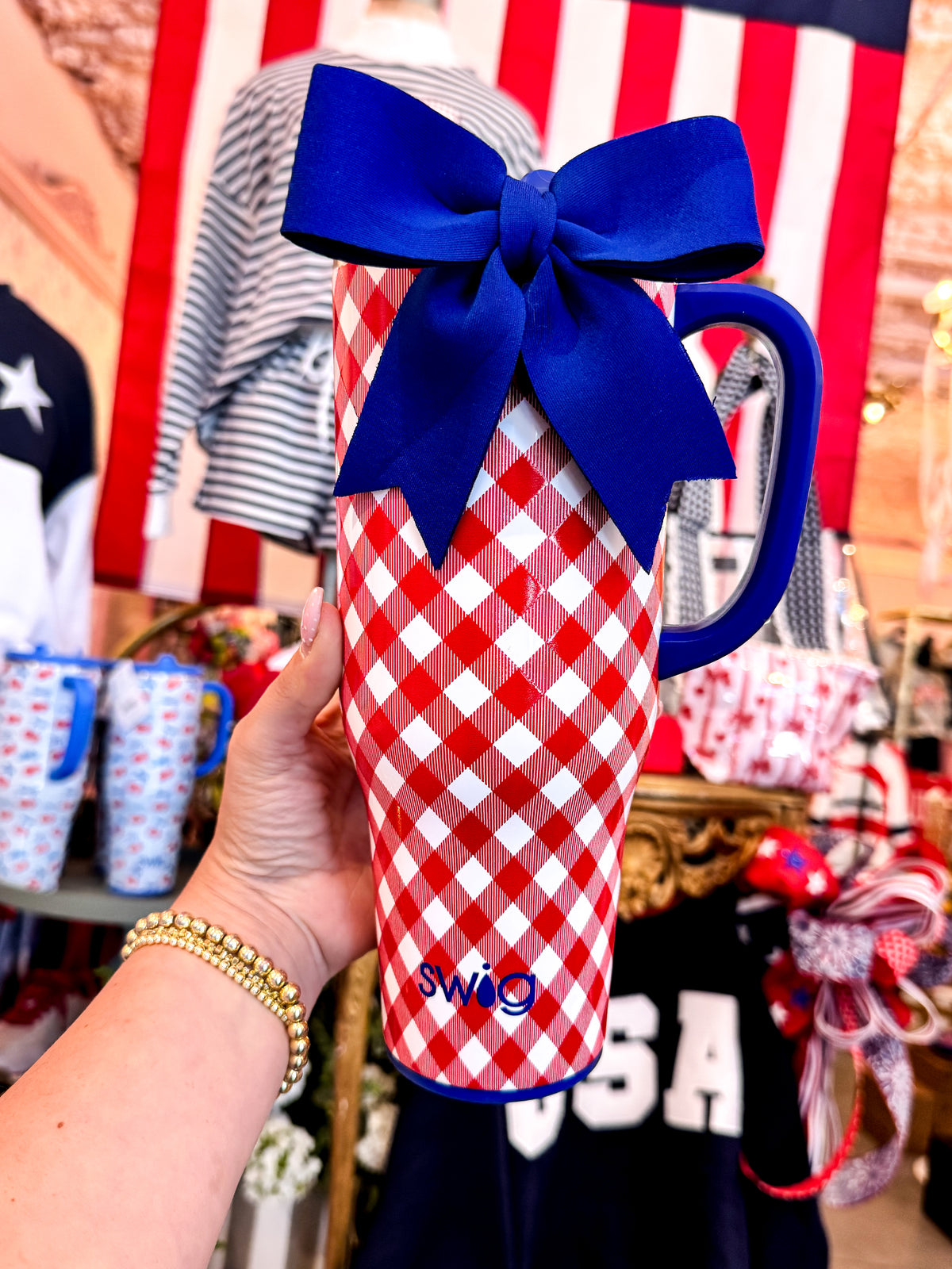 Patriotic Picnic Mega Mug 40oz