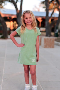 Youth Mineral Wash Tee Dress