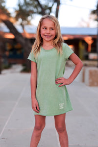 Youth Mineral Wash Tee Dress