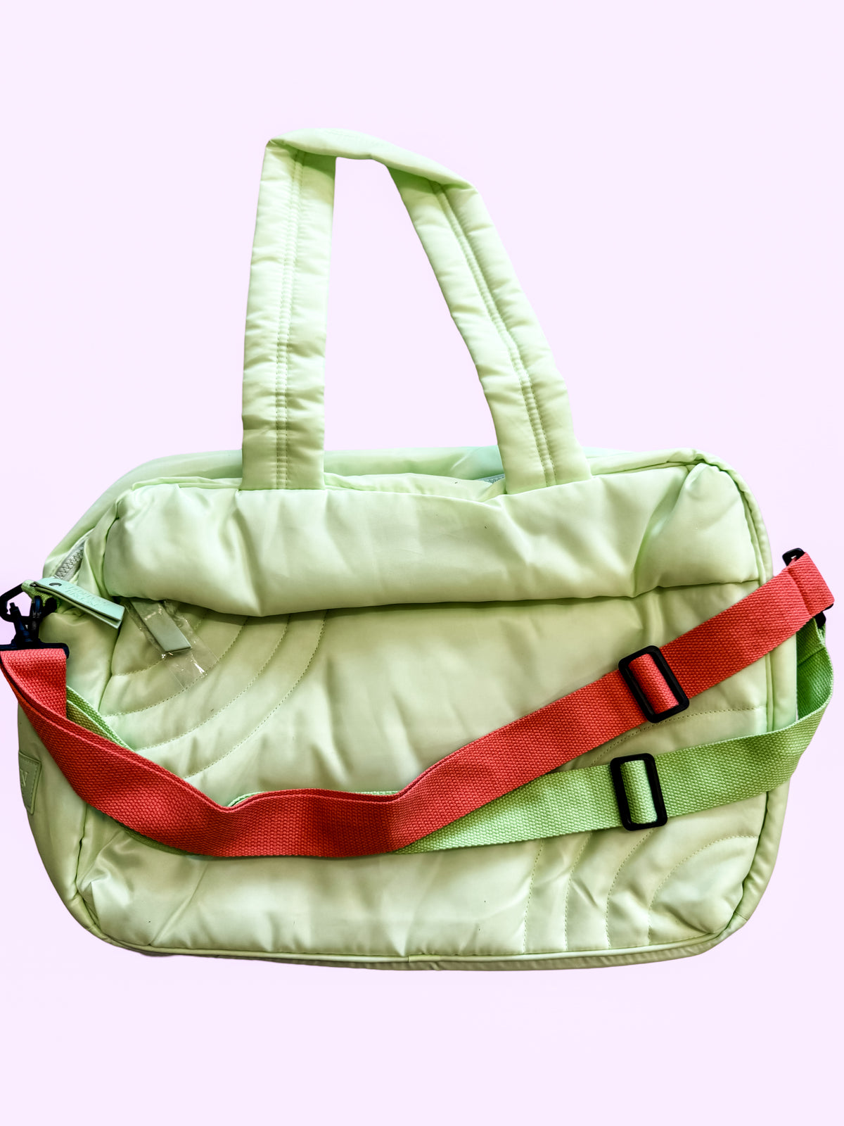 Modern Puffer Quilted Duffle - 3 Colors