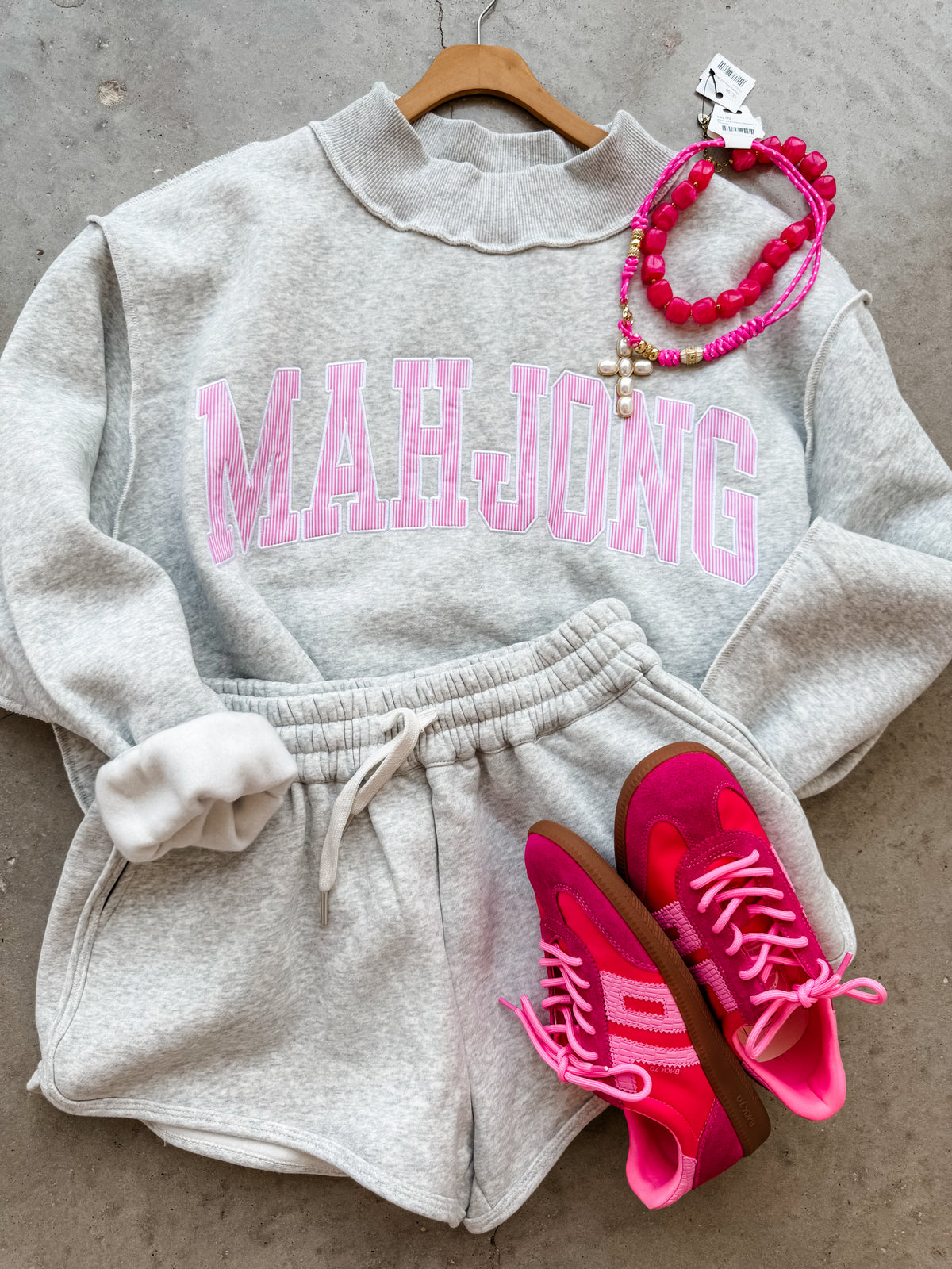 Mahjong Mock Neck