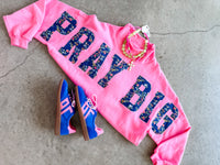 Pray Big Mockneck