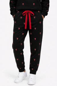 Texas Tech Embroidered Fleece Sweatpants