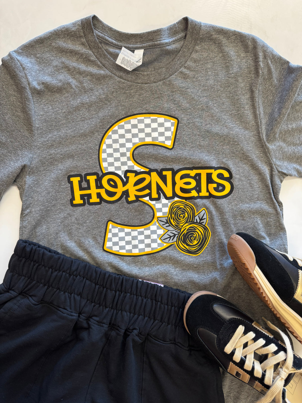 SUDAN CHECKERED TEE