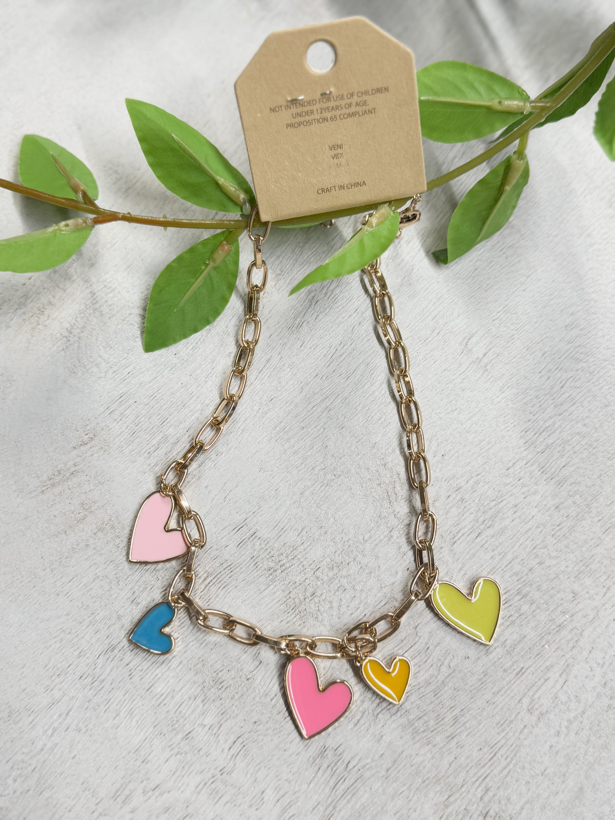 Locks Of Love Charm Necklace