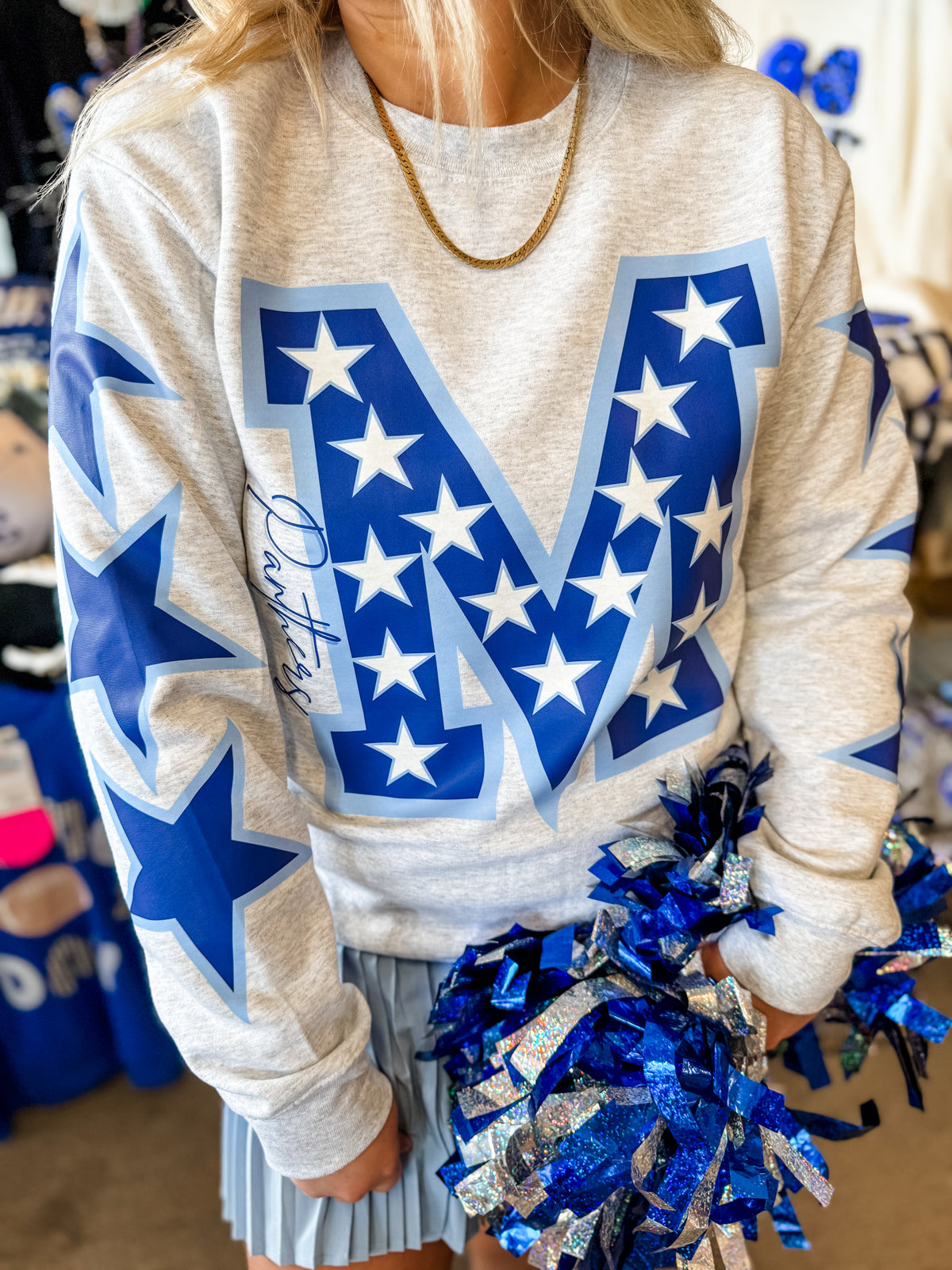 Frenship Memorial Panthers Star Sweatshirt PREORDER