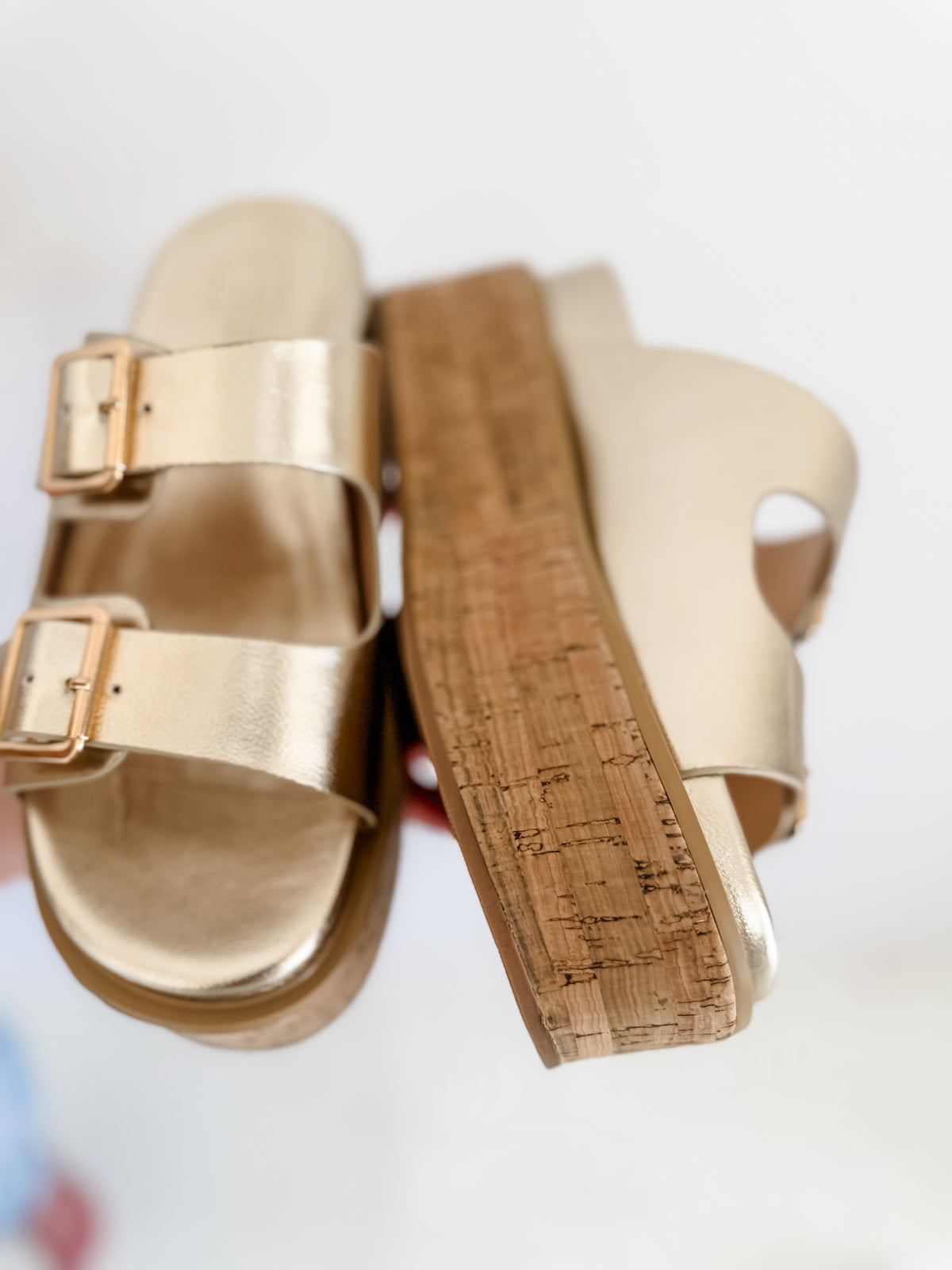 Lucinda Gold Sandals