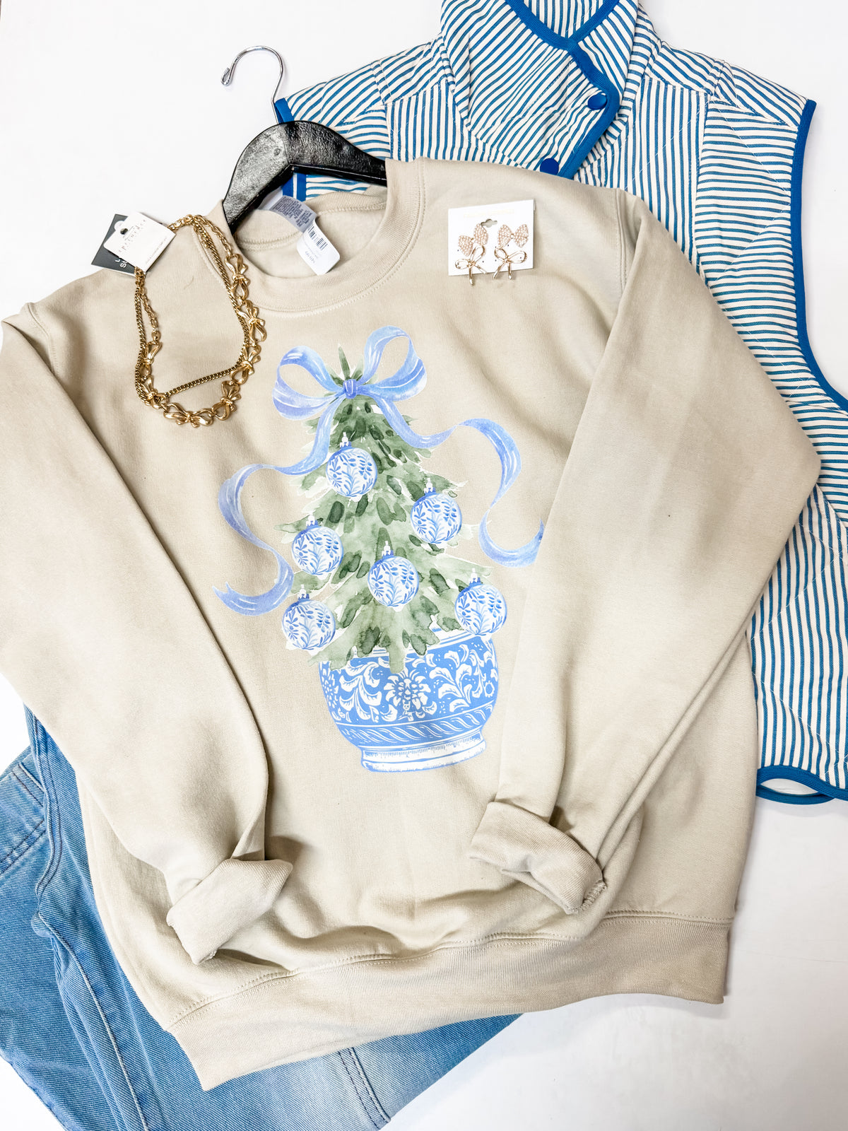 Blue Tree Sweatshirt