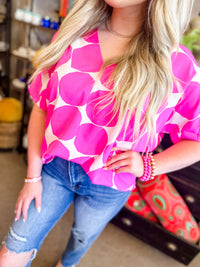 Pop Of Charm Top