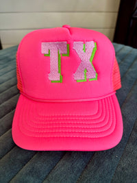 Tx Embroidered Trucker Hats