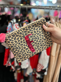 Leopard Letter Bag