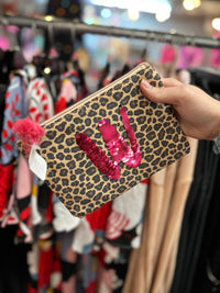 Leopard Letter Bag
