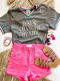 Jesus Changed My Life Tee