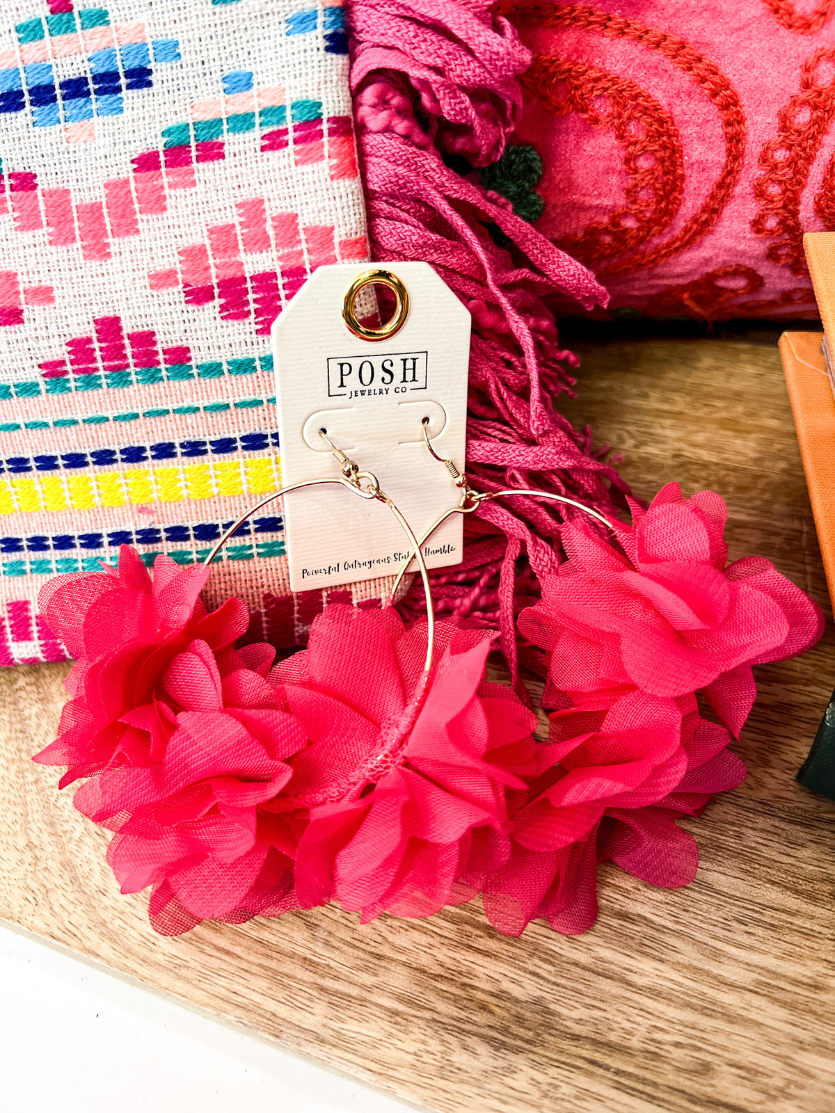 Dreaming of Flowers hoops