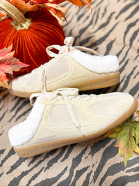 Taupe Laced Slip On