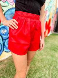 Refuse To Lose Red Shorts