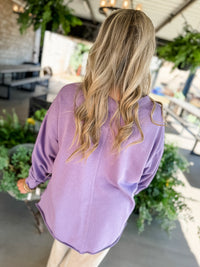 Oversized V-Neck Pullover - Long Sleeve - 5 Colors