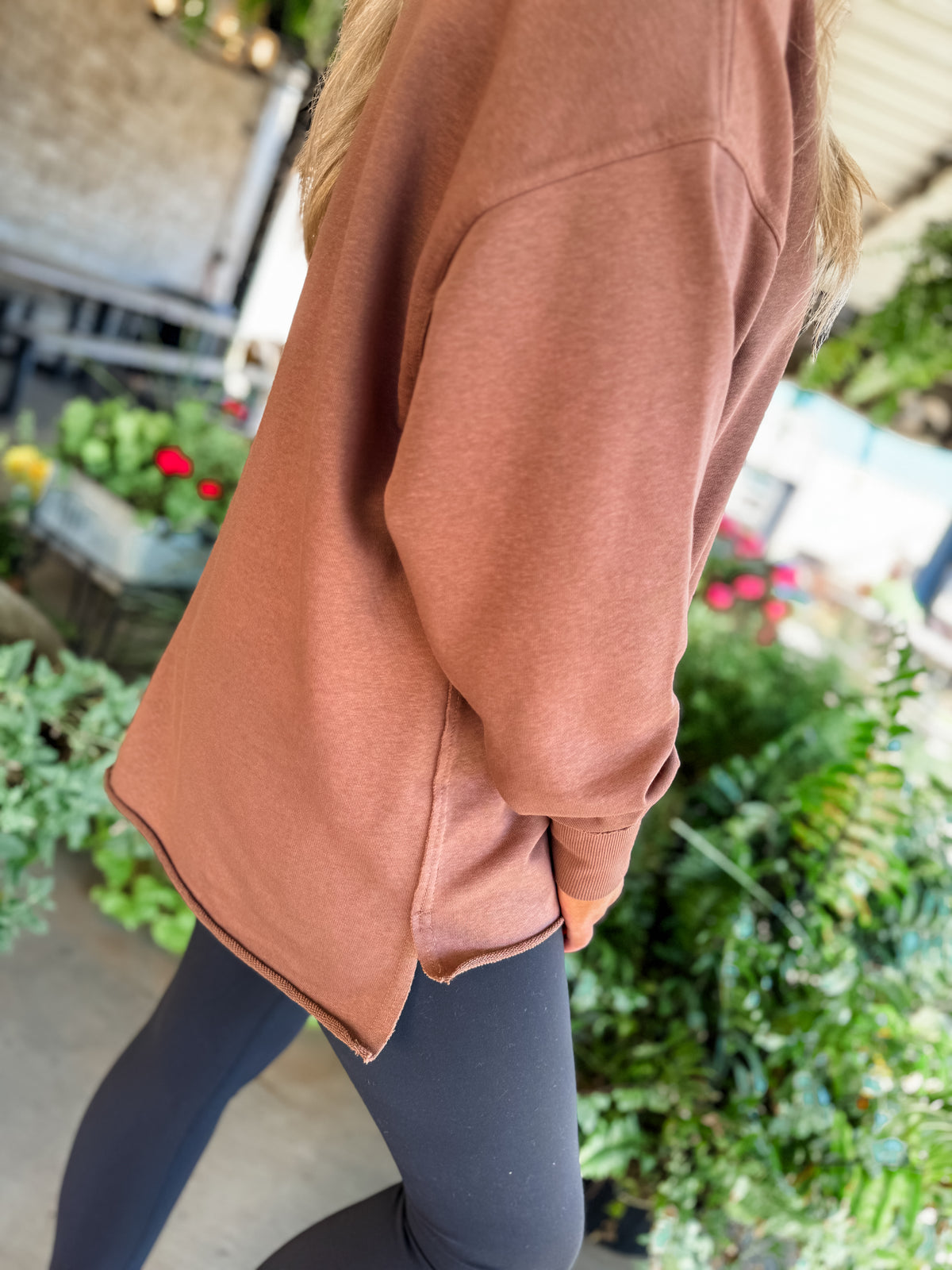 Oversized V-Neck Pullover - Long Sleeve - 5 Colors