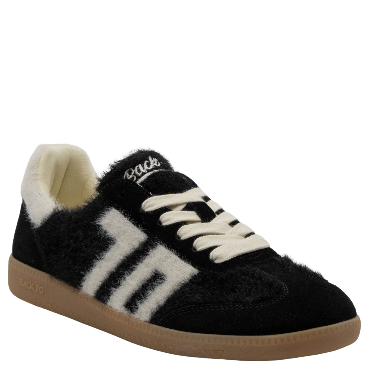 Mohair Black Butter Back 70s
