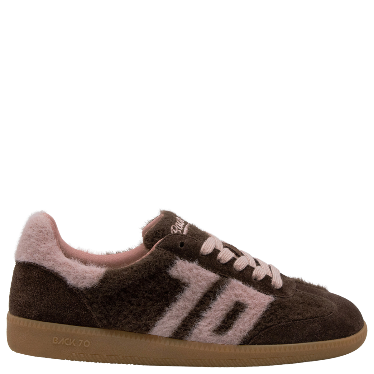 Mohair Coffee Pink Back 70s