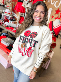 Go Fight Win Carli Sweatshirt - 2 Colors