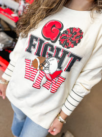 Go Fight Win Carli Sweatshirt - 2 Colors