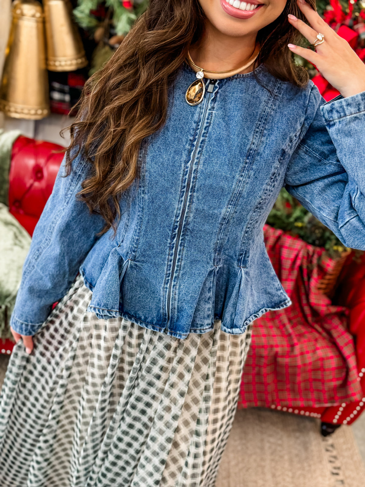Blue Jean Top