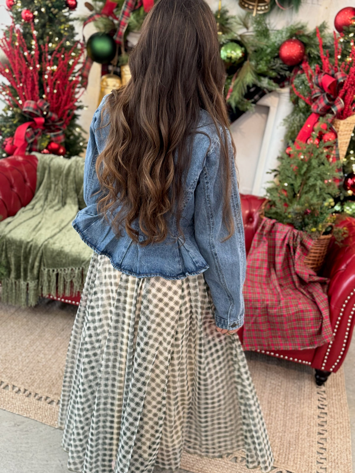 Miss Mulberry Skirt-Olive